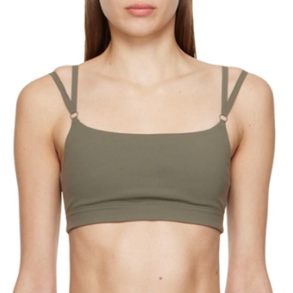 NWT‎ Outdoor Voices Sz XXS Zoom Double Strap Bra Tea Tree Green